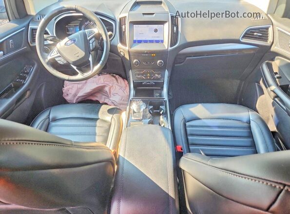 2FMPK4J93LBA89462 2020 FORD EDGE Blue Dashboard view