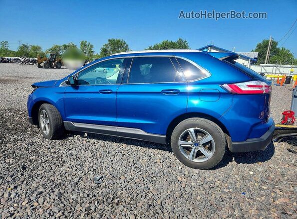 2FMPK4J93LBA89462 2020 FORD EDGE Blue Rear left
