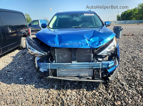 2FMPK4J93LBA89462 2020 FORD EDGE Blue Front view