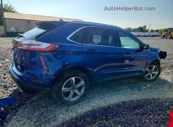 2FMPK4J93LBA89462 2020 FORD EDGE Blue Rear right