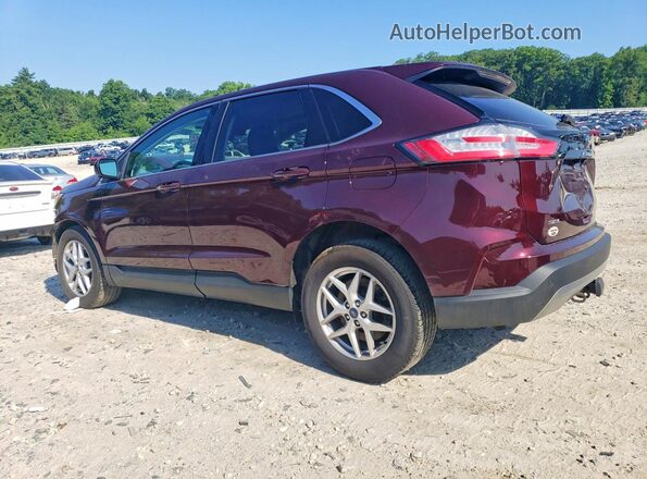 2FMPK4J93MBA35581 2021 FORD EDGE Burgundy Задня ліва чверть