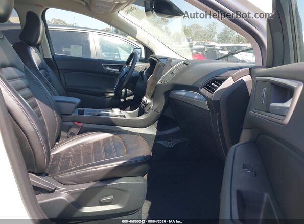 2FMPK4J93MBA50307 2021 FORD EDGE White Front interior view