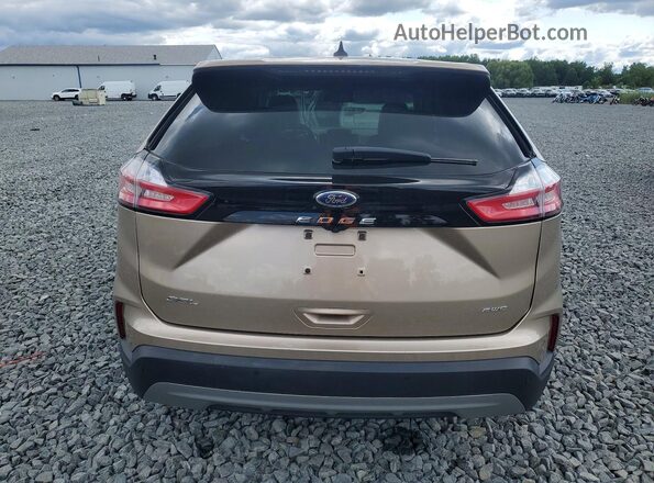2FMPK4J93MBA52591 2021 FORD EDGE Gold Rear view