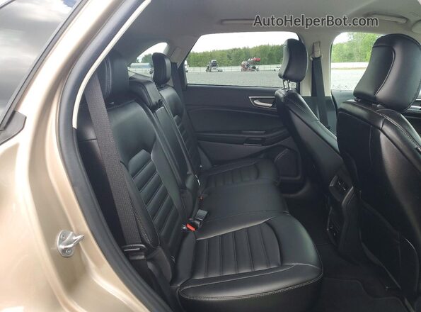 2FMPK4J93MBA52591 2021 FORD EDGE Gold Rear interior view