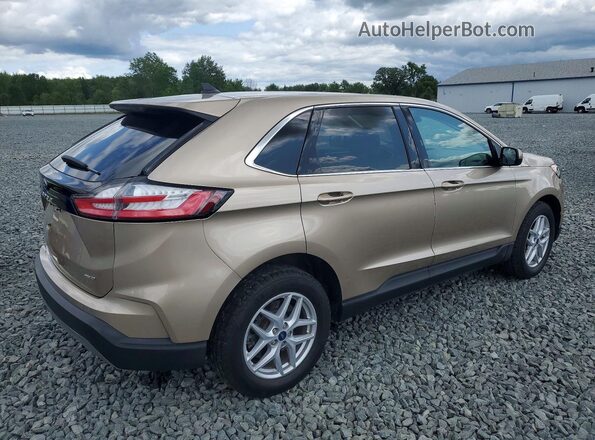 2FMPK4J93MBA52591 2021 FORD EDGE Gold Rear right
