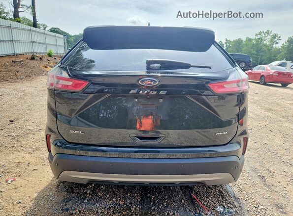 2FMPK4J93NBA70977 2022 FORD EDGE Gray Widok z tyłu