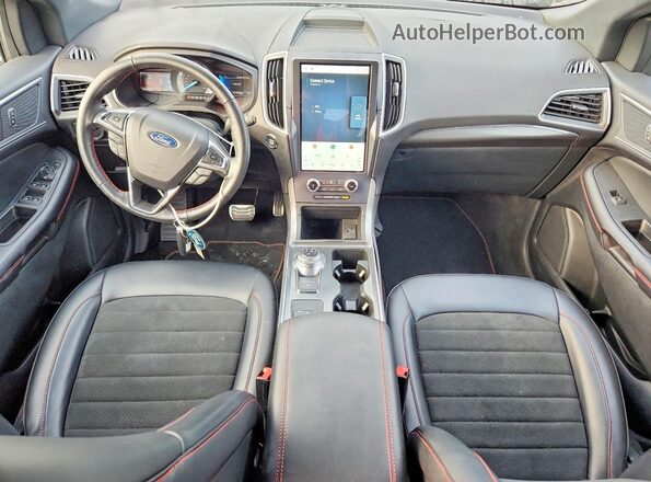 2FMPK4J93NBA90730 2022 FORD EDGE Black Вид панелі приладів