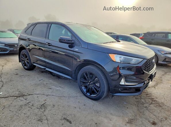 2FMPK4J93NBA90730 2022 FORD EDGE Black Передня права чверть