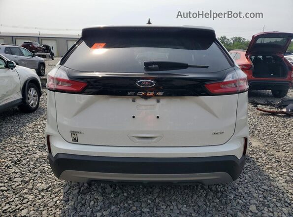 2FMPK4J93NBB09583 2022 FORD EDGE White Widok z tyłu
