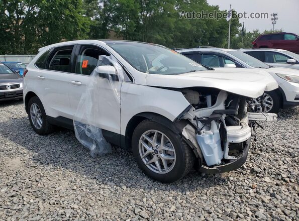 2FMPK4J93NBB09583 2022 FORD EDGE White Przód prawy