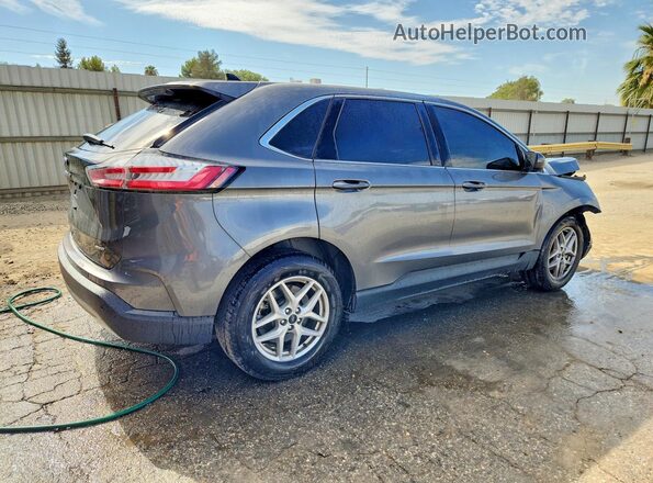 2FMPK4J93PBA31163 2023 FORD EDGE Серый Задняя правая четверть