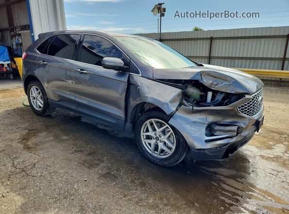 2FMPK4J93PBA31163 2023 FORD EDGE Серый Передняя правая четверть