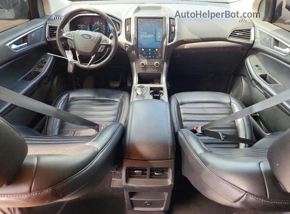 2FMPK4J93PBA31163 2023 FORD EDGE Серый Вид панели приборов