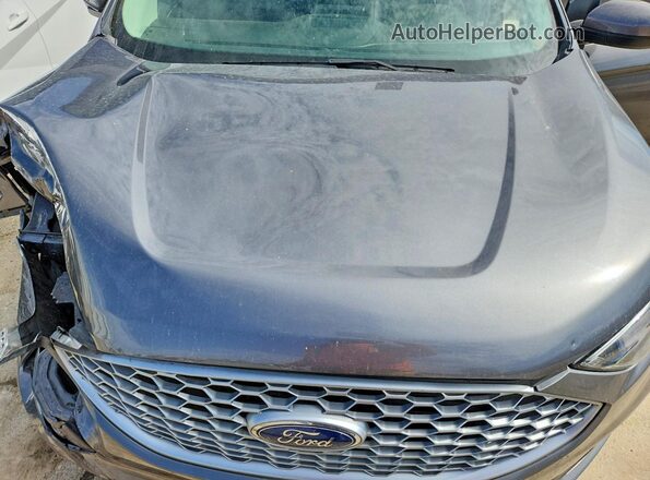 2FMPK4J93PBA31163 2023 FORD EDGE Серый Вид задней части салона