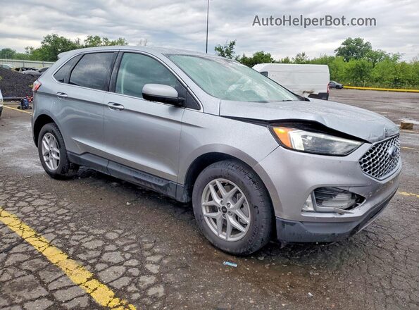 2FMPK4J93RBA12664 2024 FORD EDGE Серебряный Передняя правая четверть