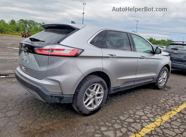 2FMPK4J93RBA12664 2024 FORD EDGE Серебряный Задняя правая четверть