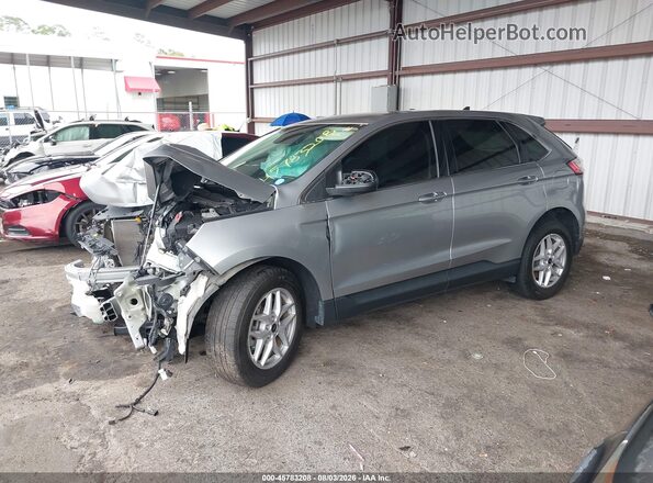 2FMPK4J93RBA49780 2024 FORD EDGE Silver Przód lewy