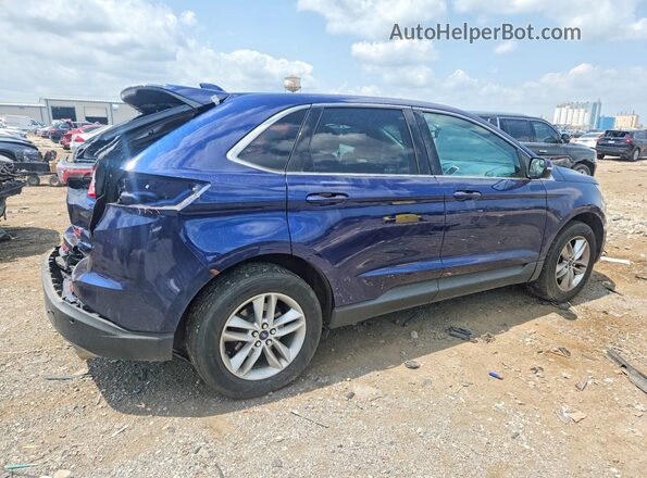 2FMPK4J94GBC05676 2016 FORD EDGE Blue Tył prawy