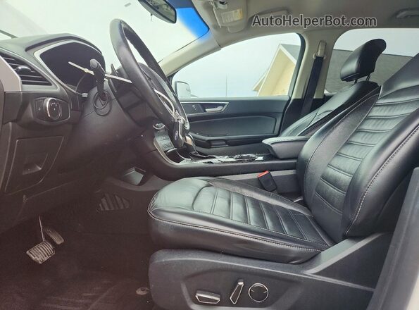 2FMPK4J94GBC41349 2016 FORD EDGE White Вид салону спереду