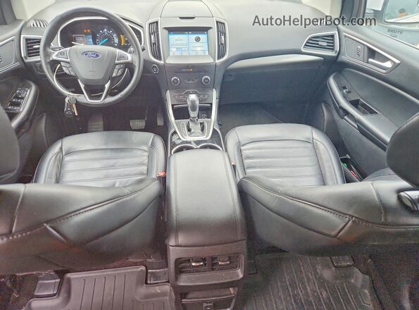2FMPK4J94GBC41349 2016 FORD EDGE White Вид панелі приладів
