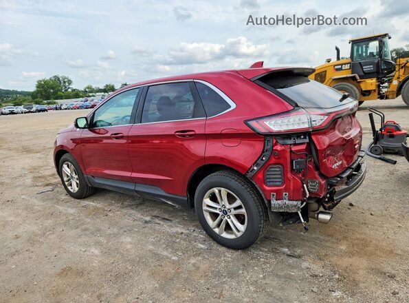 2FMPK4J94GBC50990 2016 FORD EDGE Red უკანა მარცხენა