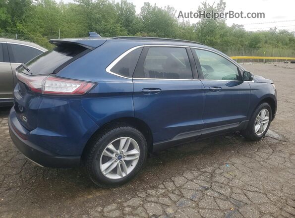 2FMPK4J94HBC42292 2017 FORD EDGE Blue უკანა მარჯვენა