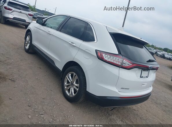 2FMPK4J94JBB30520 2018 FORD EDGE Белый Задняя левая четверть