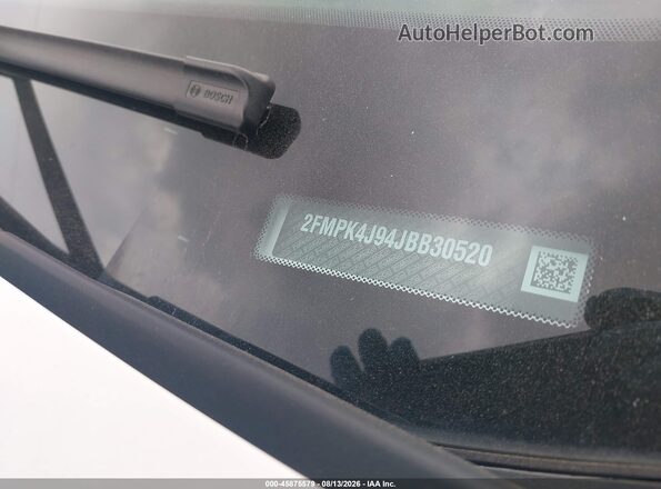 2FMPK4J94JBB30520 2018 FORD EDGE Белый Вид подкапотного пространства