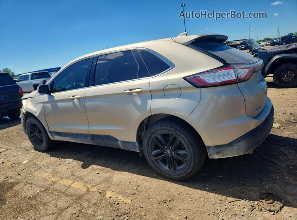 2FMPK4J94JBC43657 2018 FORD EDGE Tan უკანა მარცხენა