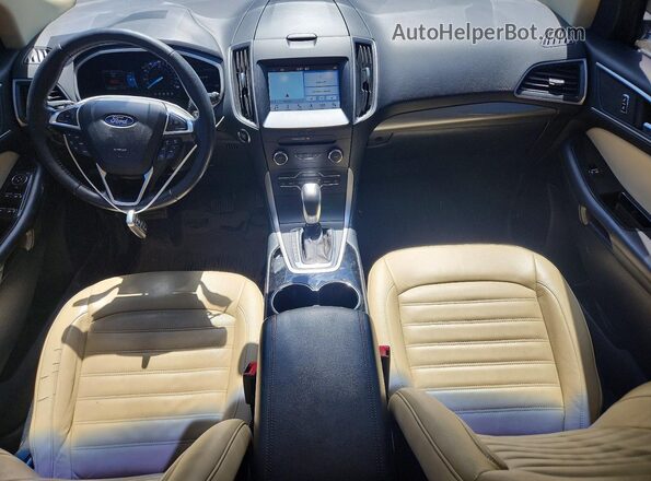 2FMPK4J94JBC43657 2018 FORD EDGE Tan წინა პანელის ხედი