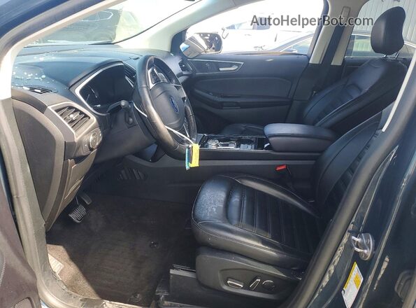 2FMPK4J94KBB60702 2019 FORD EDGE Gray წინა სალონის ხედი