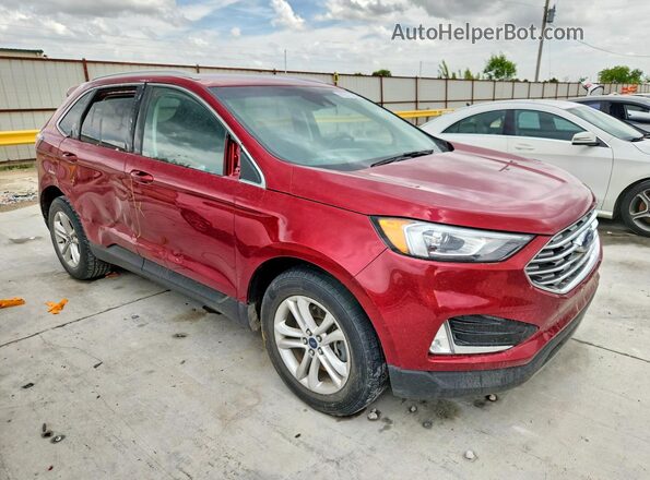 2FMPK4J94KBC71590 2019 FORD EDGE Red Առջևի աջ
