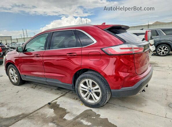 2FMPK4J94KBC71590 2019 FORD EDGE Red Հետևի ձախ