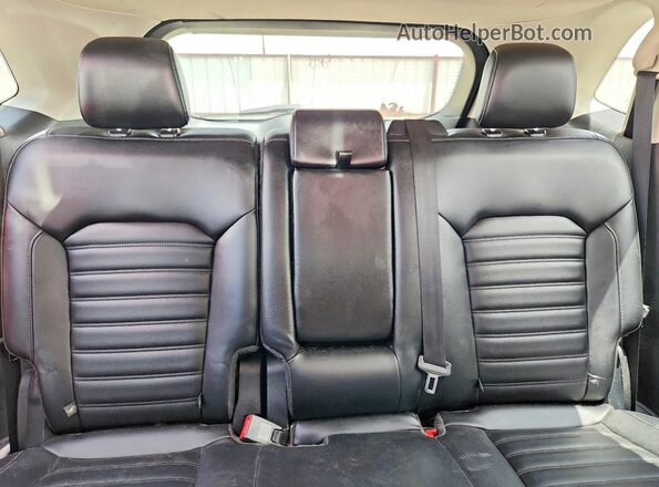 2FMPK4J94KBC71590 2019 FORD EDGE Red Հետևի նստատեղերի տեսք
