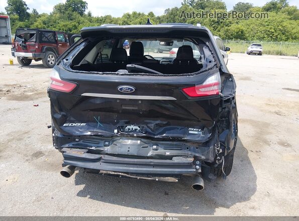 2FMPK4J94LBA44580 2020 FORD EDGE Black Widok z przodu