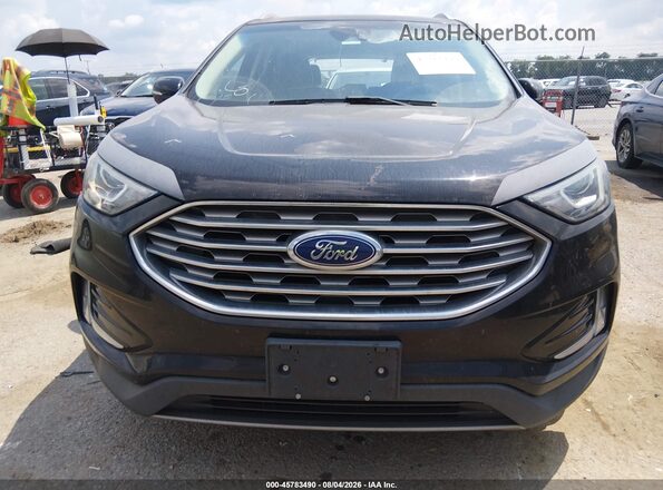 2FMPK4J94LBA44580 2020 FORD EDGE Black Widok wnętrza z tyłu