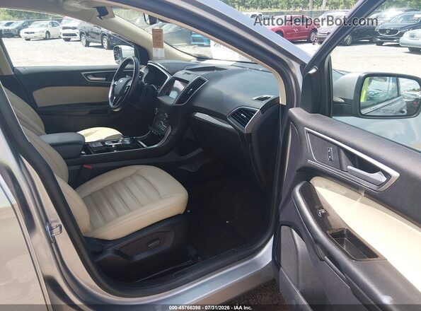 2FMPK4J94LBA88174 2020 FORD EDGE Серый Вид салона спереди