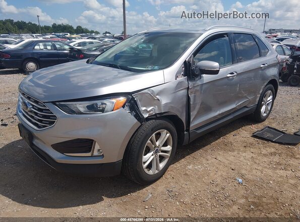 2FMPK4J94LBA88174 2020 FORD EDGE Серый Передняя левая четверть