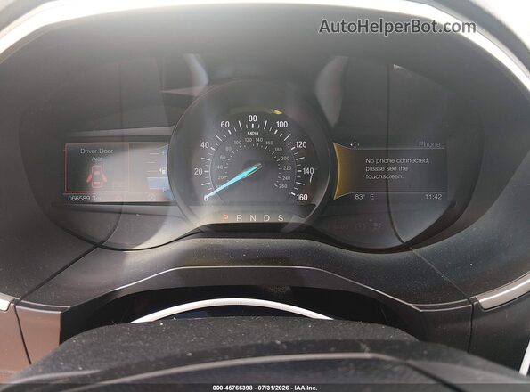 2FMPK4J94LBA88174 2020 FORD EDGE Серый Вид задних сидений