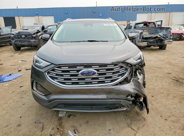 2FMPK4J94LBB25580 2020 FORD EDGE Gray წინა ხედი