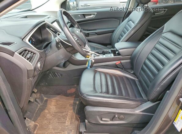 2FMPK4J94LBB25580 2020 FORD EDGE Gray წინა სალონის ხედი