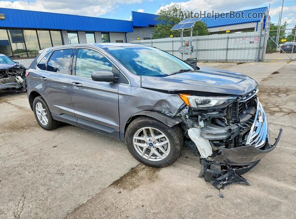 2FMPK4J94MBA05294 2021 FORD EDGE Gray წინა მარჯვენა