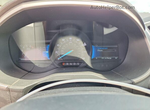 2FMPK4J94MBA05294 2021 FORD EDGE Gray ხელსაწყოთა პანელის ხედი
