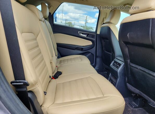 2FMPK4J94MBA05294 2021 FORD EDGE Gray უკანა სალონის ხედი