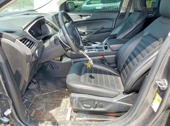 2FMPK4J94MBA22712 2021 FORD EDGE Silver Вид салону спереду