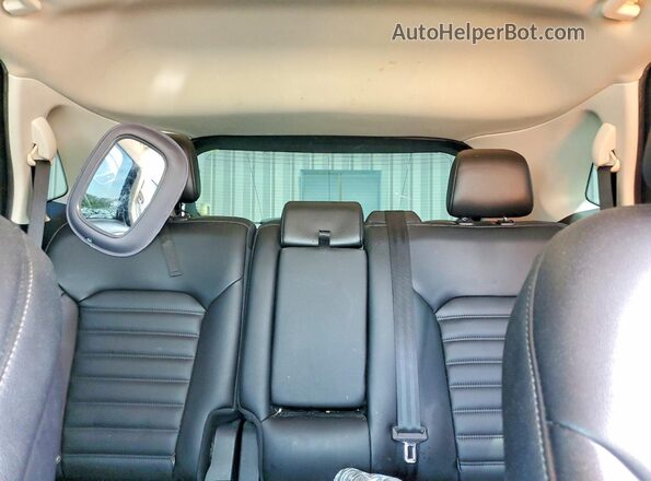 2FMPK4J94MBA22712 2021 FORD EDGE Silver Вид задніх сидінь