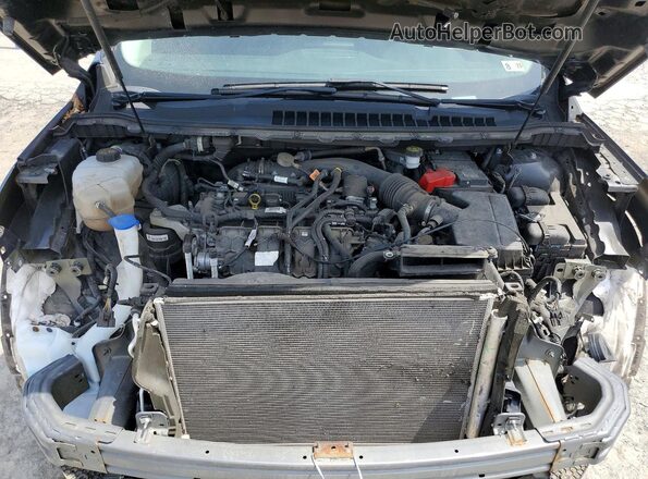 2FMPK4J94MBA22712 2021 FORD EDGE Silver Вид підкапотного простору