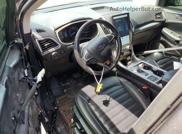 2FMPK4J94MBA22712 2021 FORD EDGE Silver Вид панелі приладів