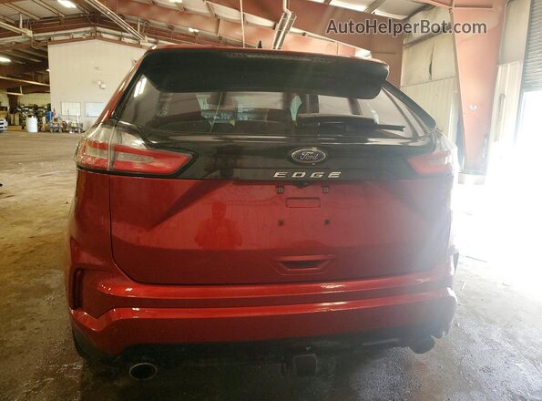 2FMPK4J94MBA30969 2021 FORD EDGE Burgundy უკანა ხედი