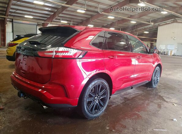 2FMPK4J94MBA30969 2021 FORD EDGE Burgundy უკანა მარჯვენა
